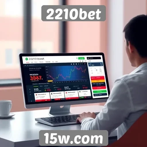 Interface e experiência do usuário no 2210bet